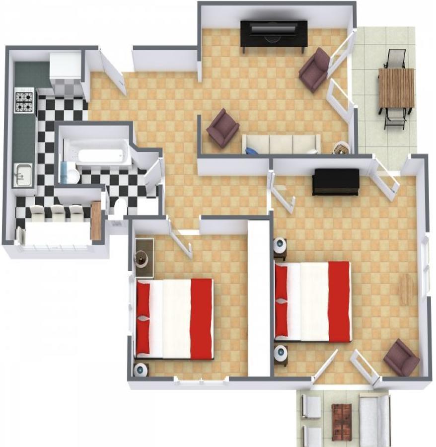Charming 2Bd Apt W/ Balcony By Sea N' Rent テル・アビブ エクステリア 写真